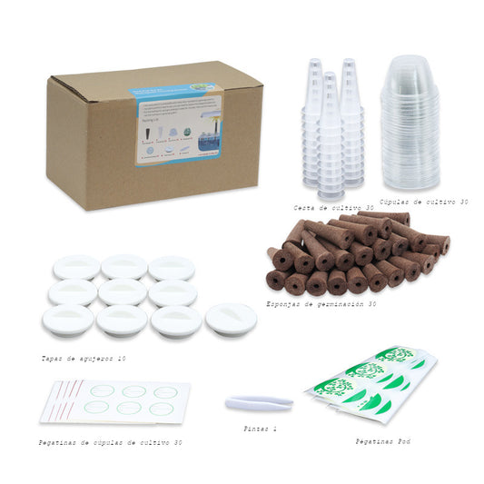 Kit de germinación hidroponía